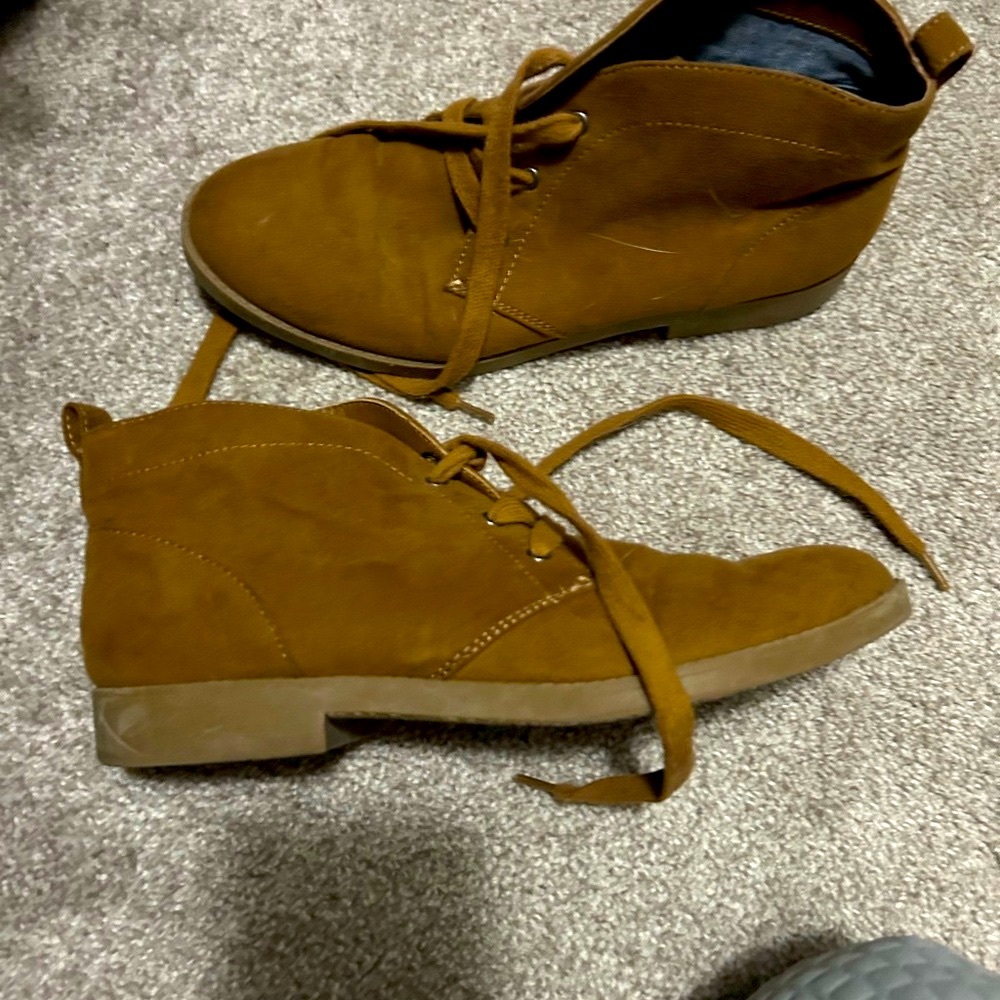 Indigo Brown Ankle Boots for Women